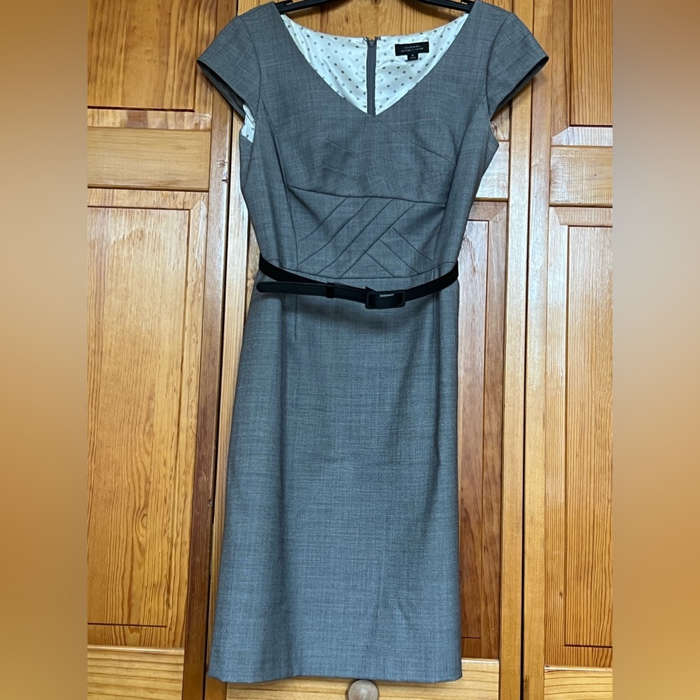 Tahari Belted Dress